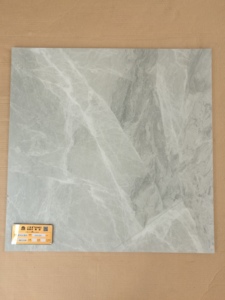 Piastrelle in Gres Porcellanato 60x60 di Foshan, Grigio Chiaro, Effetto Marmo per <span class=keywords><strong>Pavimenti</strong></span> <span class=keywords><strong>e</strong></span> Rivestimenti del <span class=keywords><strong>Bagno</strong></span> - Product Image 4