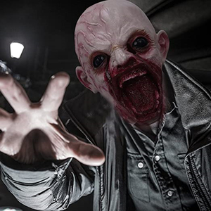 Máscara de Látex Suave de Demonio Sangriento, Máscara Completa de Terror para Halloween, Disfraz de Zombie, Accesorio para Fiestas de Disfraces y Casas Encantadas - Product Image 4