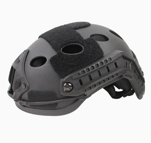 Casque tactique DF Sports, casque anti-choc, casque tactique couleur Tan, version PJ, casque de jeu CS, équipement de protection à réponse rapide - Product Image 1