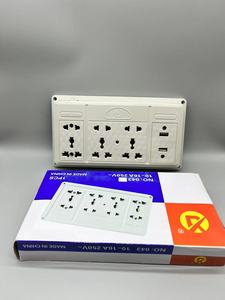 Bán buôn tùy biến tấm điện <span class=keywords><strong>2</strong></span> pin 3 pin ổ cắm phổ tường ổ cắm loại C <span class=keywords><strong>USB</strong></span> sạc cửa hàng ổ cắm - Product Image 2
