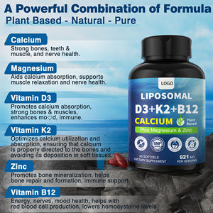 Vitadiscovery חוזק גבוה ויטמין d3 k2 <span class=keywords><strong>b12</strong></span> סידן semels עבור עצם ותמיכה חיסונית oem נוסחה מותאמת אישית <span class=keywords><strong>gmp</strong></span> מוסמך - Product Image 5