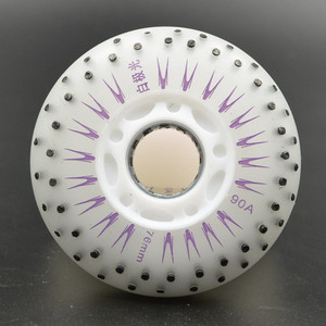 Ruedas de Patinaje en Línea OEM con Luz Intermitente, Chispas Brillantes Generadas por Fricción, Ruedas de Patinaje de PU para Exteriores - Product Image 2