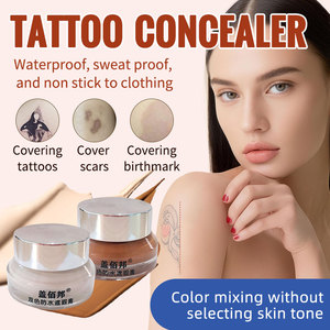 Crema per <span class=keywords><strong>la</strong></span> rimozione del Tatoo resistente al sudore per il correttore impermeabile a copertura completa per nascondere rapidamente tatuaggi/<span class=keywords><strong>voglia</strong></span> - Product Image 3