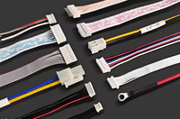 Rangkaian Kabel JST Berkualitas Tinggi Khusus RS232-MDB dengan Harness Kabel CE untuk Konduktor Tembaga untuk Pembayaran Non-Tunai PC