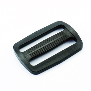 หัวเข็มขัดพลาสติกแบบ D-Ring ขนาด 40 มม. หัวเข็มขัดแบบเลื่อนสำหรับกระเป๋าเป้สะพายหลังกระเป๋านักเรียนกันลื่นทนต่อการสึกหรอทนทานสีดำ - Product Image 4