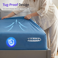 4 pièces de fixations de draps multifonctionnelles, bandes de verrouillage robustes, antidérapantes, à forte adhérence, universelles pour les coins de matelas de lit
