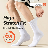 Chaussettes de course anti-ampoules sans coutures avec talon rembourré, compression, chaussettes de sport à séchage rapide