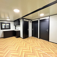 Maison conteneur modulaire pliable en panneaux sandwich en acier préfabriqués Suihe - Maison préfabriquée portable au design moderne