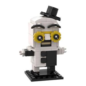 Funbuild Videojuegos MOC-200246 Mini Figura de Acción de Art the Clown Juego de Construcción con Bloques para Niños Juguetes de Ladrillos Terrifier Brickhead - Product Image 5