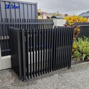 Clôture de sécurité <span class=keywords><strong>verticale</strong></span> Bodun en aluminium de haute qualité pour jardin, avec lames décoratives et poteaux, idéale pour <span class=keywords><strong>portail</strong></span>. - Product Image 6