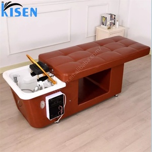 KINSEN <b>Portable</b> Thai Massage Hair <b>Bed</b> Water Recycling System Spa <b>Bed</b> for Hair Salon Shampoo Washing - Product Image 3