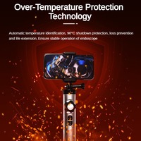 Endoscope personnalisable, sonde ultra-claire HD, caméra d'endoscopie vidéo industrielle rigide, dispositif classé IP67, champ de vision de 180°