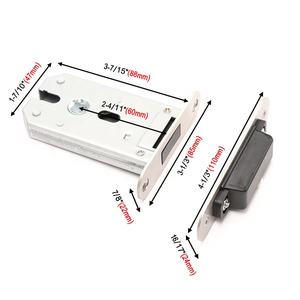 Cerradura magnética fuerte DE SEGURIDAD DE Europa, cuerpo, imán a prueba de vandalismo, cerradura magnética de Rusia para puerta - Product Image 6