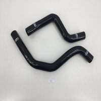 MANGUERA DE RADIADOR DE SILICONA para Mitsubishi Lancer Evo 9 IX CT9A CT9W 4G63T 05-07