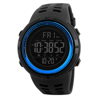Reloj Digital Skmei 1251 Cromado Para Hombre Deportivo de Lujo con Encanto