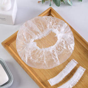 Gorro de Ducha Desechable Transparente de PE para Hotel, con Diferentes Formas de Empaque, Gorro de Ducha Impermeable para Mujer - Product Image 3