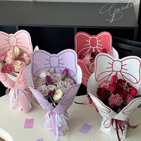 Rouleau de papier d'emballage à fleur unique pour bouquet coréen, papier cadeau pour arrangement floral