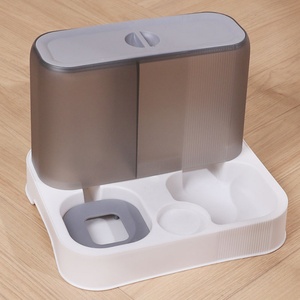 Safety Eco-friendly Material Automatic Drinking Water Feeding <b>Cat</b> Food <b>Bowl</b> Dog <b>Bowl</b> Pet Feeder 2 in 1 - Product Image 3
