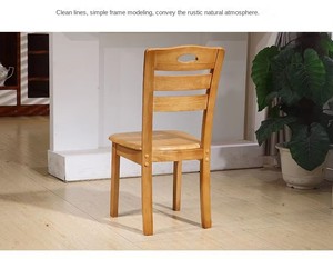 Set di 4 <span class=keywords><strong>Sedie</strong></span> da Pranzo di Lusso Moderne con Schienale, <span class=keywords><strong>Sedie</strong></span> Moderne <span class=keywords><strong>in</strong></span> <span class=keywords><strong>Legno</strong></span> per Scuola, Caffetteria ed Eventi, per <span class=keywords><strong>Soggiorno</strong></span> e Sala da Pranzo - Product Image 3