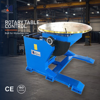 Positionneur de soudage robuste de 3 tonnes, positionneur de soudage rotatif avec rotation et inclinaison pour soudage de joint circulaire