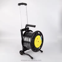 Tambour de câble de roue principale 220V/300 Bobine de rallonge à 4 sorties Bobine de câble rétractable électrique