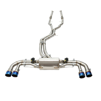 Tuyaux d'échappement Catback SD Valvetronic pour Porsche Cayenne S 2.9T V6 2018-2023, silencieux en acier inoxydable haute performance