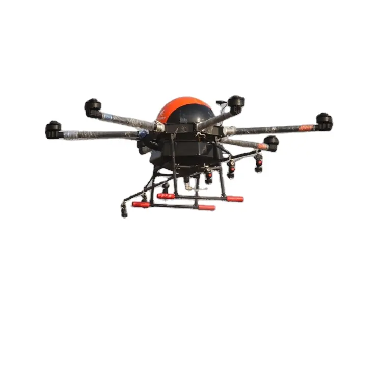 גבוה יעיל מל"ט חקלאי המסוק מרסס 15kg מטען drone