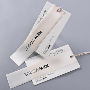 Etiquetas de Papel <span class=keywords><strong>para</strong></span> <span class=keywords><strong>Ropa</strong></span> con Logotipo Personalizado, Etiquetas <span class=keywords><strong>para</strong></span> <span class=keywords><strong>Ropa</strong></span> de Hombre y Mujer, Etiquetas Colgantes con Marca Registrada, Diseño de Etiqueta de Precio con Cinta - Product Image 4