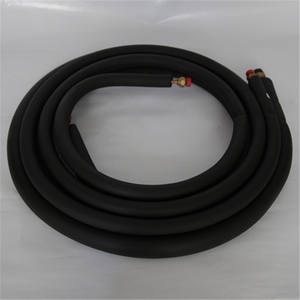 Tubo de Aire Acondicionado de Cobre y Aluminio Tsumi 1P-3P R410a, Manguera de Conexión de Plástico Reforzado con Goma - Product Image 1