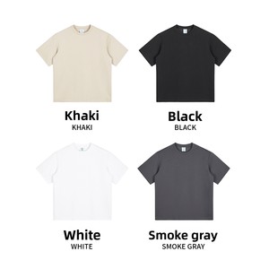 Camiseta de Manga Corta de Algodón 230G, Estilo Vintage, para Hombre y Mujer, Transpirable, Holgada, que Absorbe la Humedad, de RS Menswear <span class=keywords><strong>U</strong></span> Family - Product Image 5