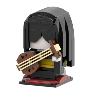 <strong>Demonslayer</strong> Nakime MOC MOOXI MOC7056 Anime Toy Series DIY Kids Boy Girls Toys Building Blocks Bricks - Product Image 1