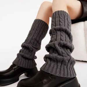 Calentadores <span class=keywords><strong>de</strong></span> Piernas Gruesos y Cálidos para Invierno, Transpirables, con Patrón Sólido, Estilo Coreano, Tejido Grueso, Calcetines Holgados y Versátiles para <span class=keywords><strong>Mujer</strong></span> - Product Image 1