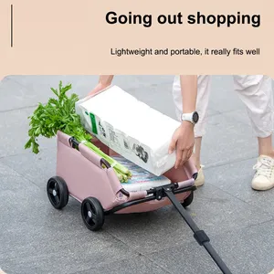 Poussette pliante pour <span class=keywords><strong>chien</strong></span>, chariot de voyage pour bébé <span class=keywords><strong>chien</strong></span>, chariot pour chat, chariot pour animaux de compagnie, 20Kg - Product Image 3