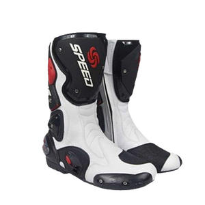 Botas de Motociclismo Duraderas y Transpirables <span class=keywords><strong>para</strong></span> Hombre, Resistentes al Viento, Antideslizantes y Anti-caídas, <span class=keywords><strong>para</strong></span> Verano, Carreras y Todoterreno - Product Image 5