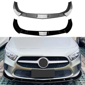 For Mercedes Benz A-Class W177 V177 2018-2022 Body Kit Front Bumper <b>Splitter</b> Lip Bumper Protector Cover Apron Car Accessories - Product Image 2