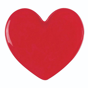 Assiettes en mélamine <span class=keywords><strong>rouge</strong></span> pailletée en forme de cœur de 8 pouces/10,5 pouces pour la Saint-Valentin, pour servir des desserts/des collations - Product Image 3