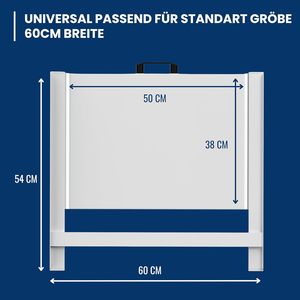 Kit Universal de Apilamiento para Lavadora y Secadora, Estructura Metálica, Venta al por Mayor, Soporte Entre Lavadora y Secadora - Product Image 3