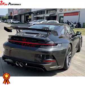 Tuyệt vời đầy đủ khô sợi Carbon GT3 phong cách body Kit cho Porsche 911 992 BodyKit - Product Image 5