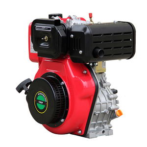 10HP 6.5kw làm mát bằng không khí 4 thì xi lanh đơn động cơ diesel 186fa - Product Image 2