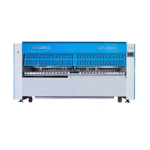 Máquina dobradeira automática de lençóis para equipamentos de lavanderia comercial com número variável