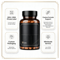 Comprimés multivitaminés pour hommes avec extrait de racine de maca et d'épimède, vitamine D, complexe B, magnésium, sélénium, complément alimentaire à base de plantes