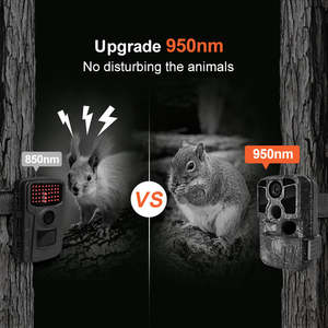 חיצוני 1080p וידאו wifi 0. 4S הדק 48mp ראיית לילה שביל ציד מצלמה cmos sd ip66 עמיד למים 130 רחב - Product Image 6