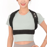 Ceinture de Correction Posturale Unisexe Grande Taille avec Bretelles Orthopédiques pour le Soutien du Dos