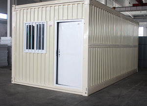 Casa prefabbricata in acciaio prefabbricata in fabbrica piccola sala magazzino pieghevole per negozi Pop-up e bancarelle del <span class=keywords><strong>mercato</strong></span> - Product Image 4