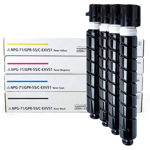 ตลับหมึกโทนเนอร์ VANCET รุ่น Npg71 Gpr55 C-exv-<span class=keywords><strong>51</strong></span> สำหรับเครื่องถ่ายเอกสาร Canon C5560 C5550 C5540 C5535 ใช้แทนของแท้ได้เต็มรูปแบบ 1:1 - Product Image 1