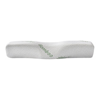 Soutien du cou cervical Soulagement de la douleur Contour Papillon Luxe Motif marin Anti-ronflement Oreiller orthopédique en mousse à mémoire