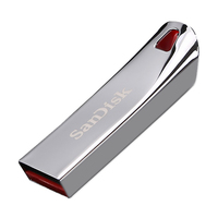 100% Originele Sandisk CZ71 Usb Flash Drive 32Gb 64Gb Usb 2.0 Pen Drive 16Gb Usb Stick Metalen flash Disk