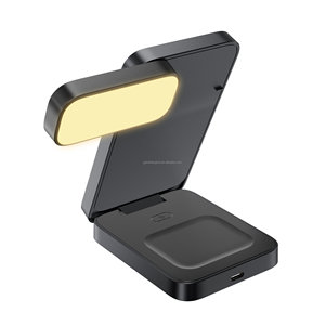 2025 gros nouveau bureau Portable rotatif rapide téléphone portable montre <span class=keywords><strong>chargeur</strong></span> support 15w pliable magnétique 3 en 1 <span class=keywords><strong>chargeur</strong></span> sans fil - Product Image 5