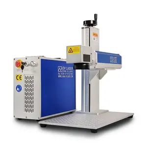 50W 60W JPT laser marking machine for stainless steel and pvc cards laser engraving machine