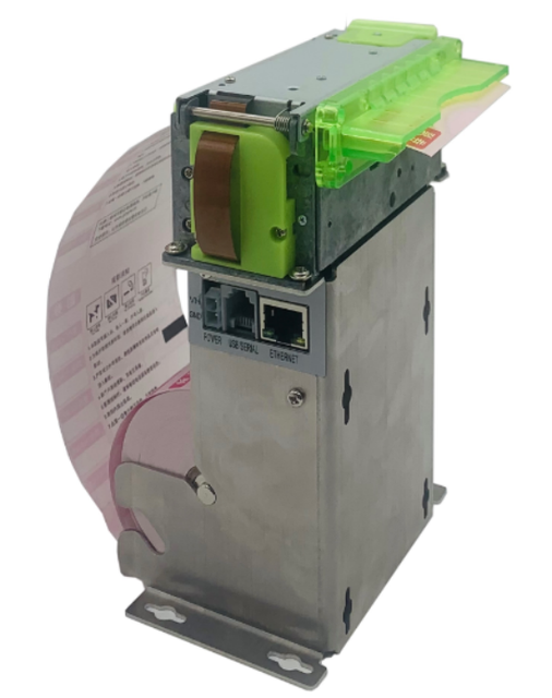 80mm 3 Inch Embedded Kiosk Thermal Ticket Printer QJ-80B Auto-cutter Ticket Printer Used for Self Service Kiosk Vending Machines